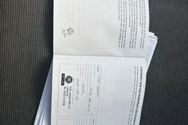 Fiat Doblo 3 osobowy Van Maxi 1.6 Multijet 105 KM kamera hak zdjęcie 19