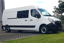 Opel Movano MASTER 7 OSÓB BRYGADÓWKA DŁUGI WYSOKI KLIMA TEMPOMAT KRAJOWY zdjęcie 30