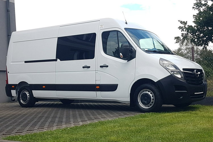 Opel Movano MASTER 7 OSÓB BRYGADÓWKA DŁUGI WYSOKI KLIMA TEMPOMAT KRAJOWY zdjęcie 30