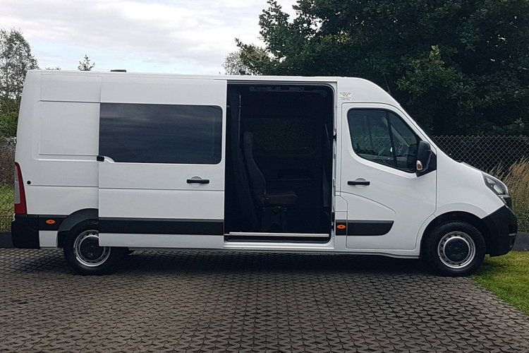 Opel Movano MASTER 7 OSÓB BRYGADÓWKA DŁUGI WYSOKI KLIMA TEMPOMAT KRAJOWY zdjęcie 33
