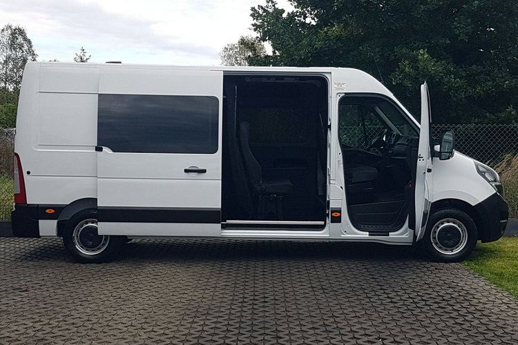 Opel Movano MASTER 7 OSÓB BRYGADÓWKA DŁUGI WYSOKI KLIMA TEMPOMAT KRAJOWY zdjęcie 39