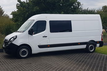 Renault Master MOVANO7 OSÓB BRYGADÓWKA DŁUGI WYSOKI KLIMA TEMPOMAT KRAJOWY