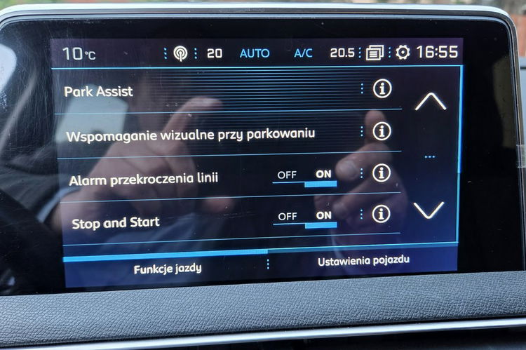 Peugeot 3008 1.6 THP 180 KM, ALLURE Salon PL, I WŁ, kamera 360, FULL LED, Navi. zdjęcie 28