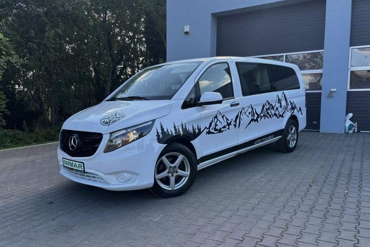 Mercedes Vito 2.2 160KM 2016 6osobowy Extra long Klimatyzacja Tempomat zdjęcie 1