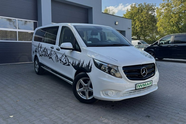 Mercedes Vito 2.2 160KM 2016 6osobowy Extra long Klimatyzacja Tempomat zdjęcie 2