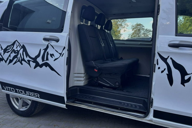 Mercedes Vito 2.2 160KM 2016 6osobowy Extra long Klimatyzacja Tempomat zdjęcie 6