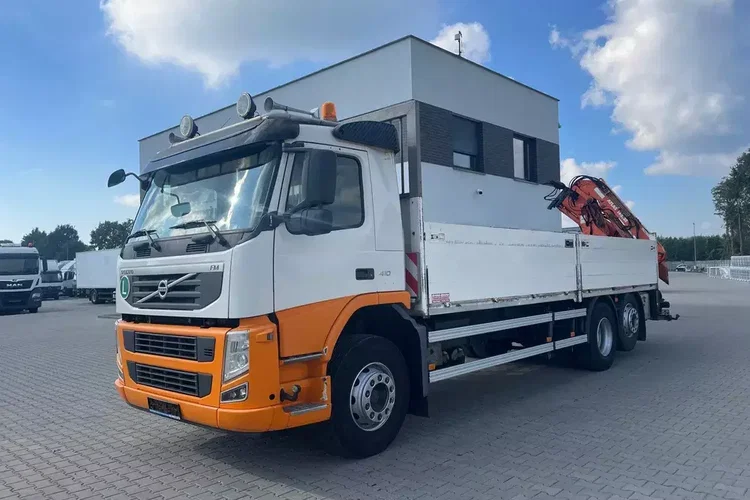 Volvo FM410 , HDS ATLAS 165.2E-A2 RADIO STEROWANY, ZABUDOWA 7.1 m zdjęcie 2