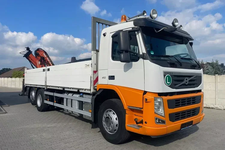 Volvo FM410 , HDS ATLAS 165.2E-A2 RADIO STEROWANY, ZABUDOWA 7.1 m zdjęcie 3