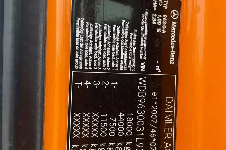 Mercedes ANTOS 1833 BRAMOWIEC, MILLER zdjęcie 20