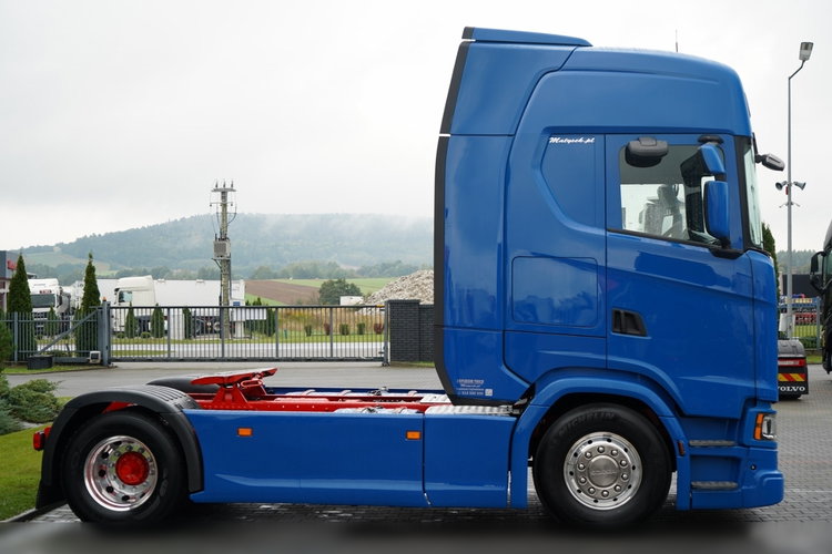 Scania S 500 / RETARDER / KLIMATYZACJA POSTOJOWA / ALUFELGI zdjęcie 11