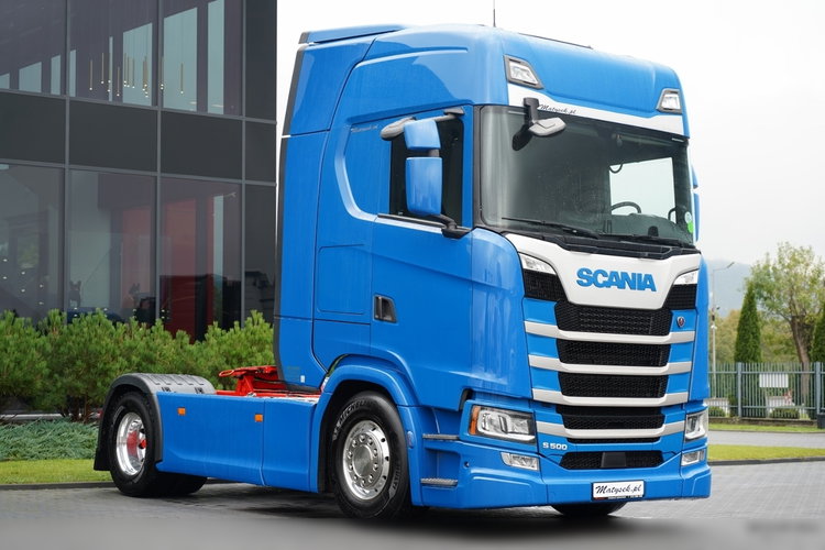 Scania S 500 / RETARDER / KLIMATYZACJA POSTOJOWA / ALUFELGI zdjęcie 4