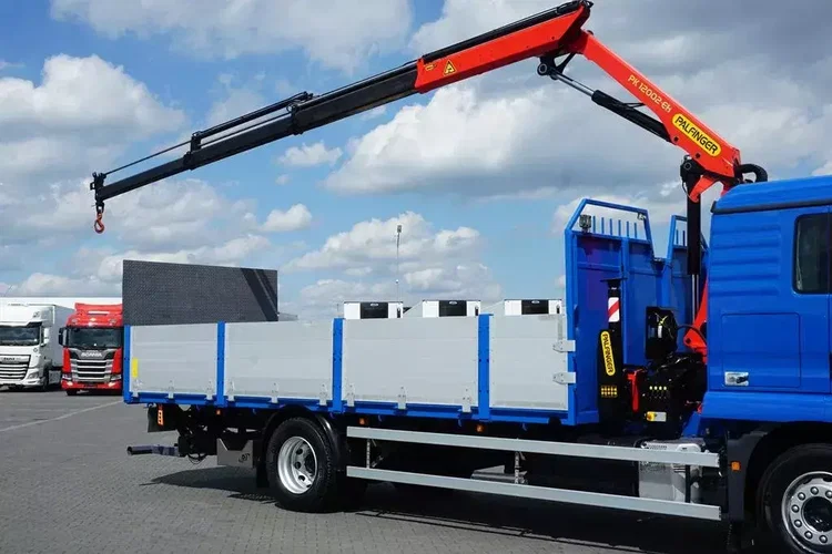 MAN TGM / 18.290 / SKRZYNIOWY + HDS + WINDA / PALFINGER PK 12002 / WYSIĘG 10 M zdjęcie 28