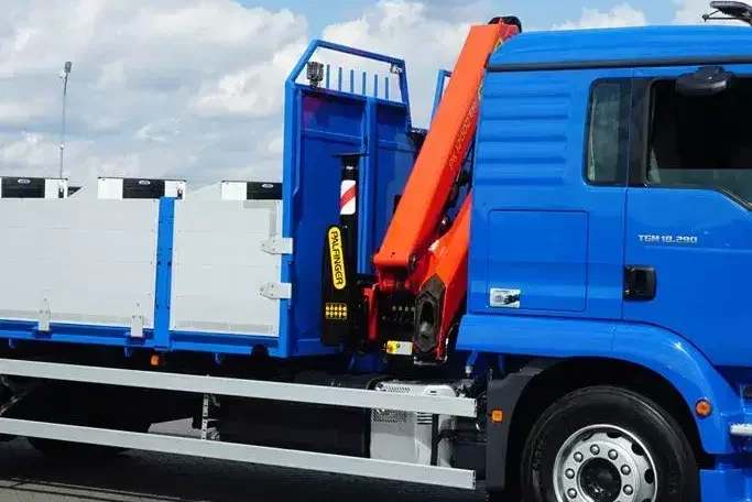 MAN TGM / 18.290 / SKRZYNIOWY + HDS + WINDA / PALFINGER PK 12002 / WYSIĘG 10 M zdjęcie 38