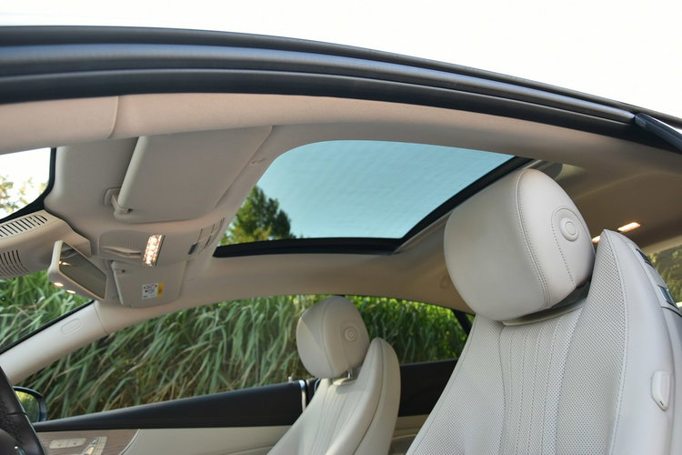 Mercedes E 400 E 400d Coupe 4Matic 340KM 2019r. SALON 62tkm Fv23 Panorama Burmester zdjęcie 19