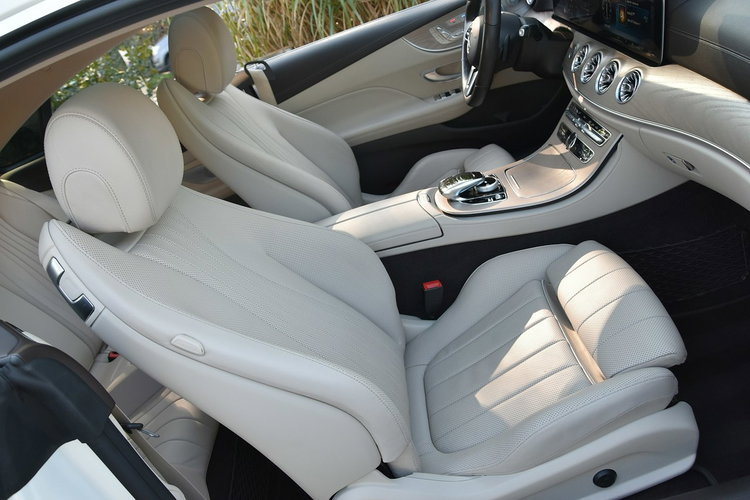 Mercedes E 400 E 400d Coupe 4Matic 340KM 2019r. SALON 62tkm Fv23 Panorama Burmester zdjęcie 34