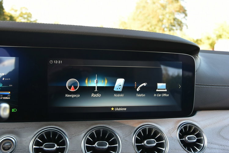 Mercedes E 400 E 400d Coupe 4Matic 340KM 2019r. SALON 62tkm Fv23 Panorama Burmester zdjęcie 35