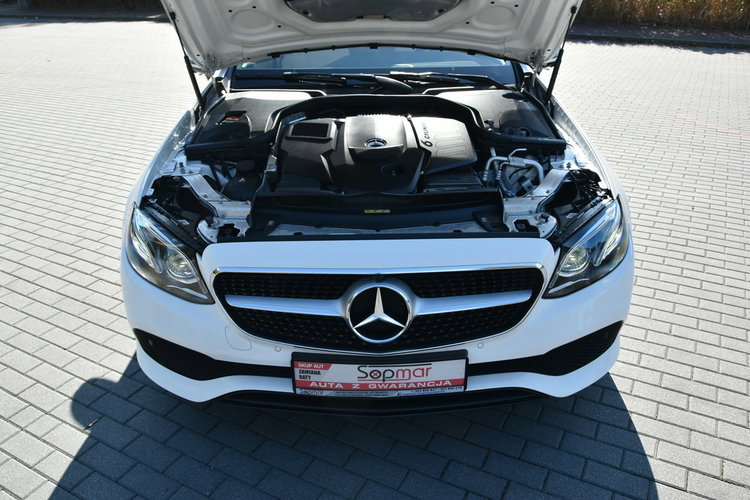 Mercedes E 400 E 400d Coupe 4Matic 340KM 2019r. SALON 62tkm Fv23 Panorama Burmester zdjęcie 40