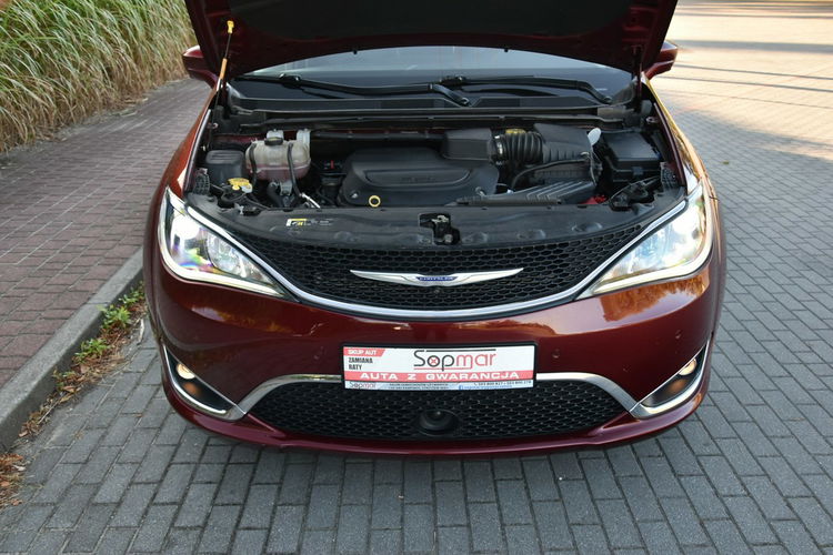 Chrysler Pacifica 3.6 V6 291KM GAZ 2020r. Touring L Plus Skóra Xenon Kamera360 Radar DVD zdjęcie 33