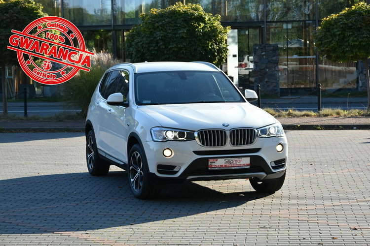 BMW X3 F25 Xdrive20i 184KM Polski Salon Xenon Skóra NAVi el klapa rolety zdjęcie 1