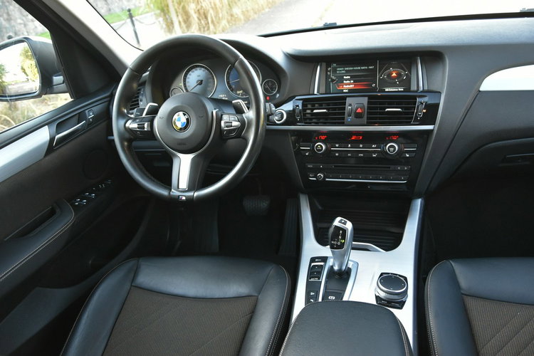 BMW X3 F25 Xdrive20i 184KM Polski Salon Xenon Skóra NAVi el klapa rolety zdjęcie 11