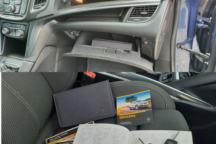 Opel Zafira 1.4T 140KM # NAVI # Parktronic # Xenon # 7 Osobowa # Mega Zadbana zdjęcie 28