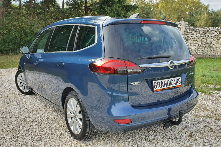Opel Zafira 1.4T 140KM # NAVI # Parktronic # Xenon # 7 Osobowa # Mega Zadbana zdjęcie 4