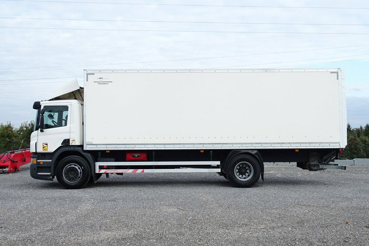 Scania P310 Kontener Sprowadzony Automat Kontener Zamykany Winda Klapa, Poduszki, Automat, Sprowadzony, DMC 18t zdjęcie 12