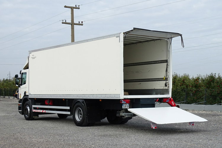 Scania P310 Kontener Sprowadzony Automat Kontener Zamykany Winda Klapa, Poduszki, Automat, Sprowadzony, DMC 18t zdjęcie 4