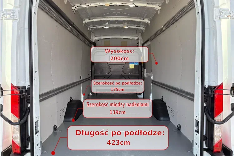 Ford transit L4H3 74999zł NETTO 2.0TdCi/170KM zdjęcie 17