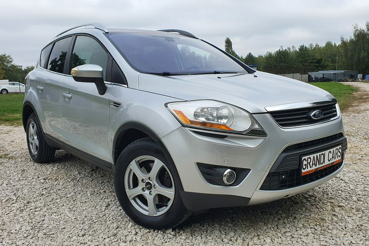 Ford Kuga 2.0 TDCi 163KM # 4x4 # Titanium # Bogate Wyposażenie # Super Stan zdjęcie 3