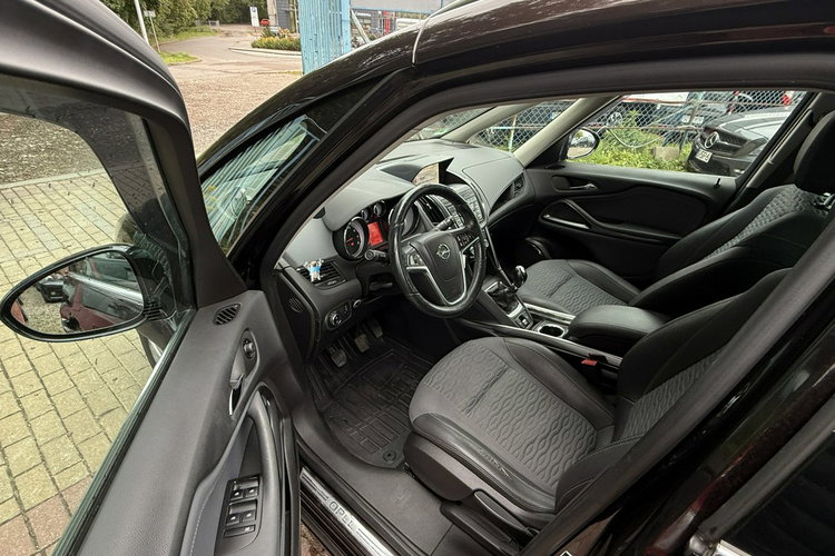 Opel Zafira 1.4 turbo +gaz pół skóry ledy xenon 7.os. Ideał 1. R .gwarancji zamian zdjęcie 22