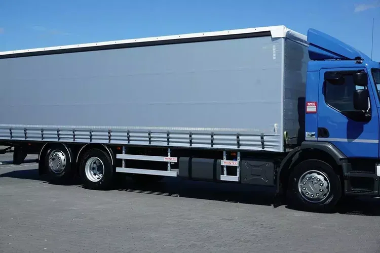 Renault / D 320 / EURO 6 / FIRANKA / 21 PALET / ŁAD. 16 390 KG zdjęcie 16