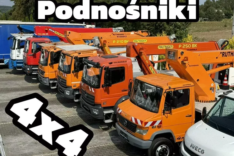 Mercedes Vario 814 D 4x4 Zwyżka RUTHMANN STEIGER T220 Podnośnik Koszowy zdjęcie 1