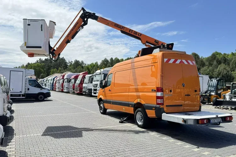 Mercedes Sprinter Zwyżka Podnośnik Koszowy VERSALIFT KLUBB ET-36-LF UDT zdjęcie 15