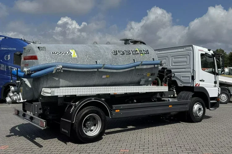 Mercedes Atego 1218 Asenizacyjny Szambiarka Beczka Szambowóz Poj.6m 2019r zdjęcie 11