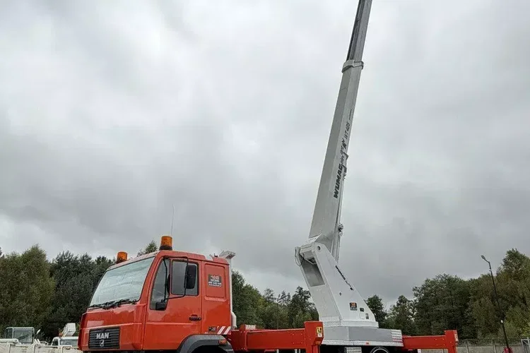 MAN 18.284 4x4 Zwyżka WUMAG WT 425 Podnośnik Koszowy zdjęcie 35