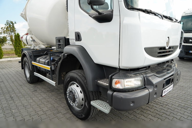 Renault KERAX / 4x4 / BETONOMIESZARKA 5m3 / MANUAL /  zdjęcie 9