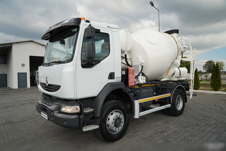 Renault KERAX / 4x4 / BETONOMIESZARKA 5m3 / MANUAL /  zdjęcie 3