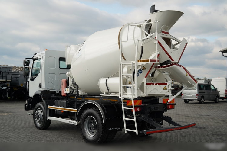 Renault KERAX / 4x4 / BETONOMIESZARKA 5m3 / MANUAL /  zdjęcie 5