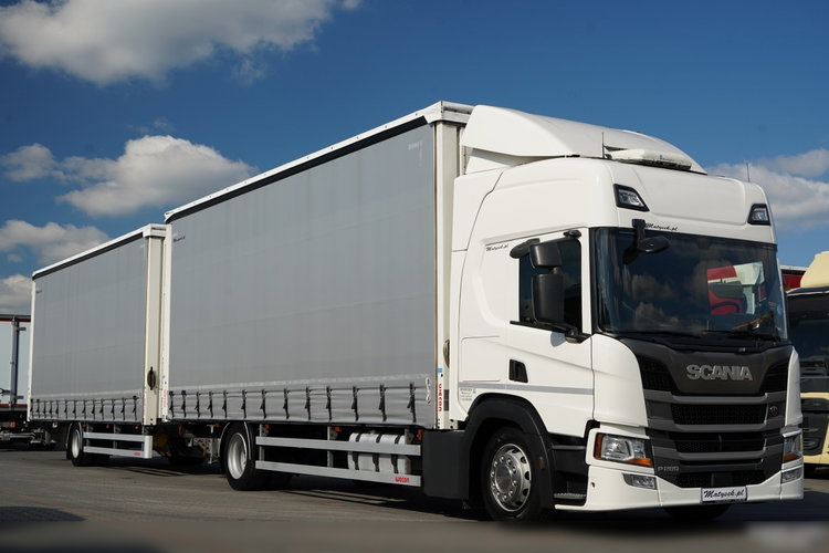 Scania P 280 / ZESTAW TANDEM / 120 M3 / WECON / 2022 ROK / KLIMATYZACJA POSTOJOWA / SALON POLSKA / zdjęcie 1