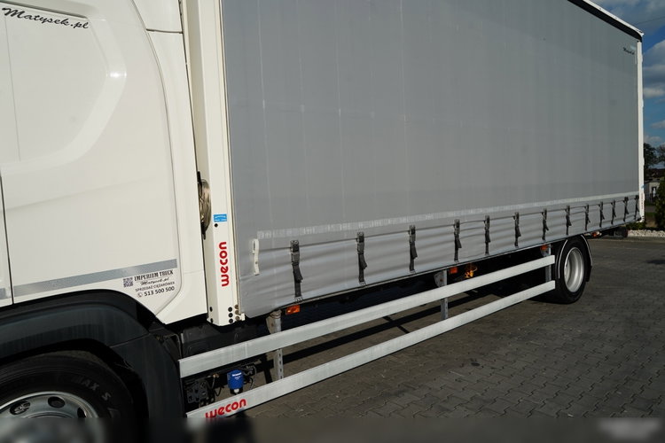 Scania P 280 / SOLÓWKA / FIRANKA - 7.70 M / 4X2 / KLIMATYZACJA POSTOJOWA / WECON zdjęcie 10