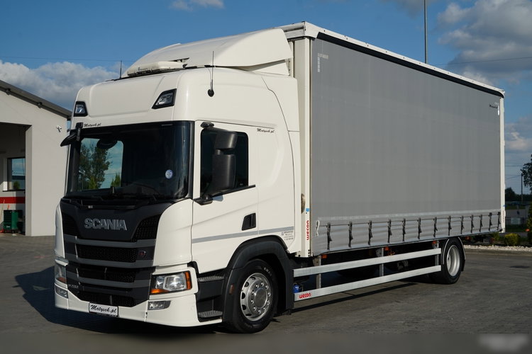 Scania P 280 / SOLÓWKA / FIRANKA - 7.70 M / 4X2 / KLIMATYZACJA POSTOJOWA / WECON zdjęcie 3