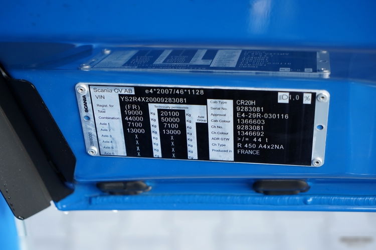 Scania R 450 / RETARDER / HYDRAULIKA / KLIMA POSTOJOWA / ALUFELGI zdjęcie 37