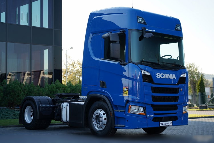 Scania R 450 / RETARDER / HYDRAULIKA / KLIMA POSTOJOWA / ALUFELGI / SPROWADZONA zdjęcie 1