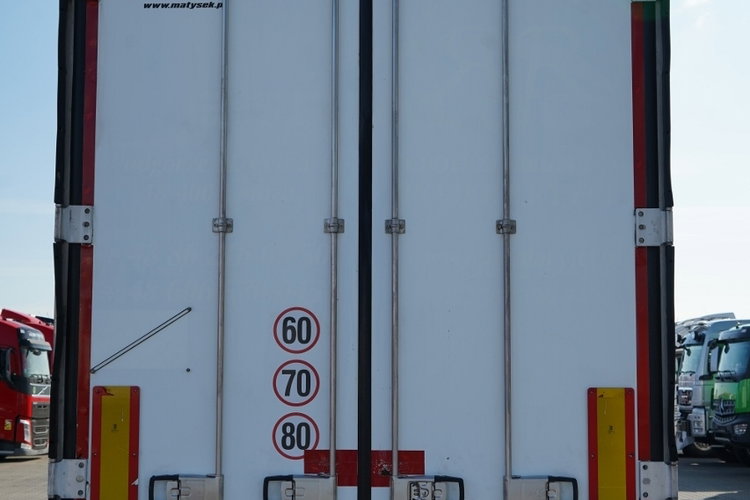 SCHMITZ / CHŁODNIA / THERMO KING SLX 300 / HAKÓWKA / OŚ PODNOSZONA / KOSZ NA PALETY zdjęcie 12