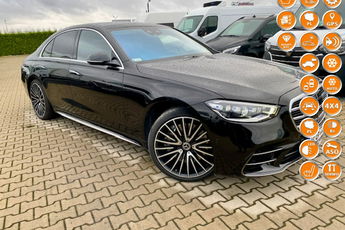 Mercedes S 580 SALON PL / VOLL / 4X4 / DYSTRONIC / OŚ SKRĘTNA / AMG / PANORAMA DACH