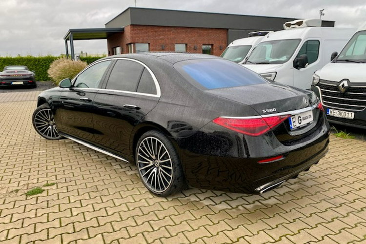 Mercedes S 580 SALON PL / VOLL / 4X4 / DYSTRONIC / OŚ SKRĘTNA / AMG / PANORAMA DACH zdjęcie 3