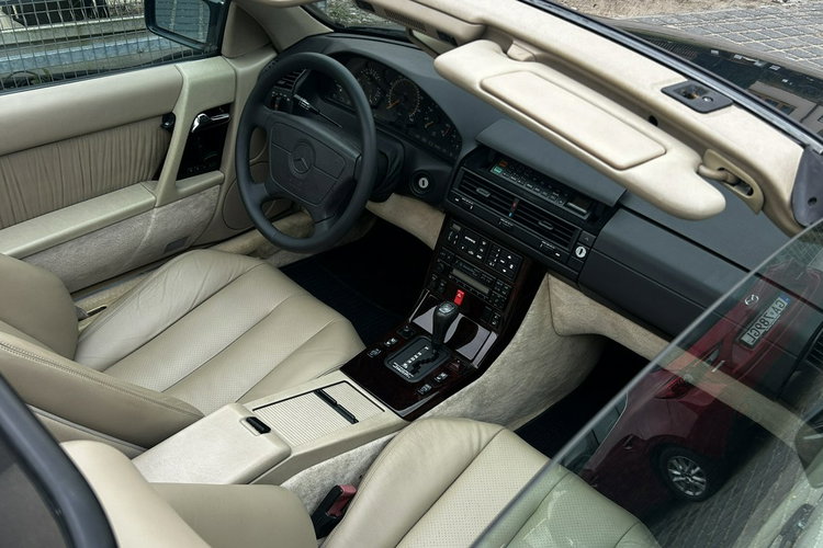 Mercedes SL 500 500 SL Cabrio Aut. Klimatyzacja Jasne Skóry El. dach El. fotele zdjęcie 14