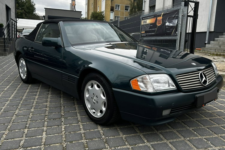 Mercedes SL 500 500 SL Cabrio Aut. Klimatyzacja Jasne Skóry El. dach El. fotele zdjęcie 3