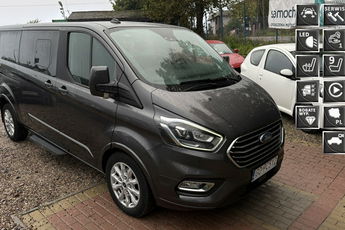Ford Tourneo Custom 2.0tdci 130 KM automat 9.os. Long Polski salon f-kt VAT 1.wl 1.r. Gwar